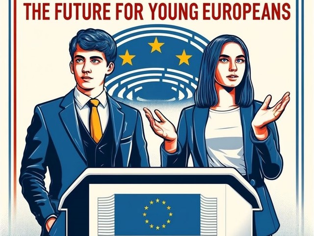 Political Debate: The Future for Young Europeans.   An event by Alumni Europae ASBL as part of the European Elections 2024.